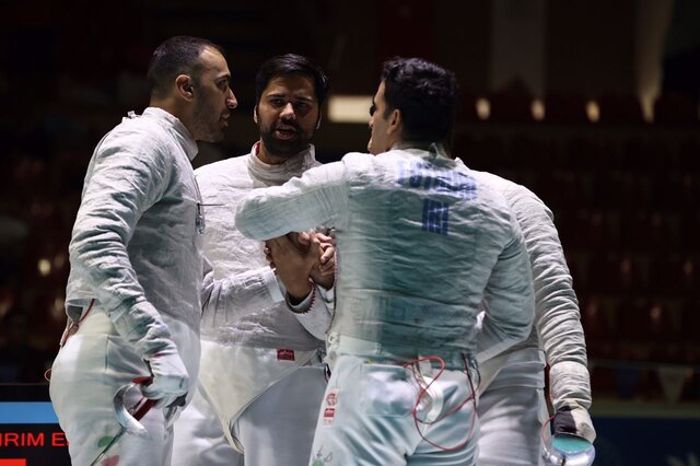 انتقام طلایی تیم شمشیربازی سابر ایران از ترکیه